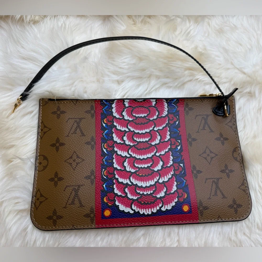 Louis Vuitton Limited Edition Kabuki Neverfull MM Pochette - Picture 1 of 8